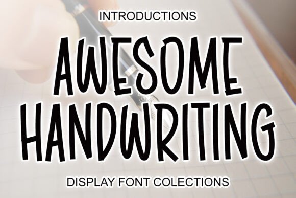 Awesome Handwriting: A Creative Font for Engaging Social Campaigns
