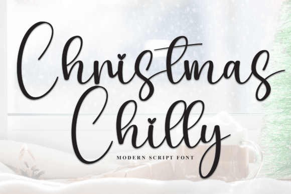 Christmas Chilly: A Handwritten Typeface for Editorial Design