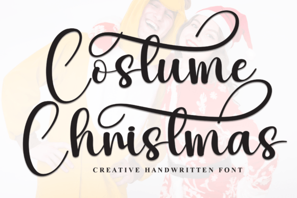 Custome Christmas: A Handwritten Typeface for Warm Editorial Design