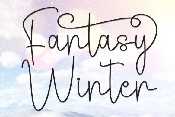 Fantasy Winter Typeface: A Designer’s Branding Journey