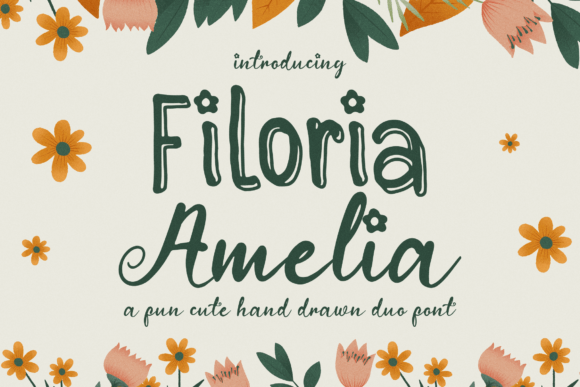 Filoria Amelia: The Perfect Script Amp Font for Small Business Branding