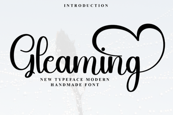 Gleaming: The Handwritten Typeface for Scroll-Stopping Brand Visuals