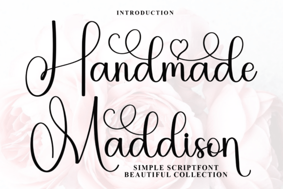 Handmade Maddison: The Perfect Script Font for Editorial Design