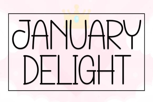 January Delight: A Handwritten Font for Authentic Brand Identity