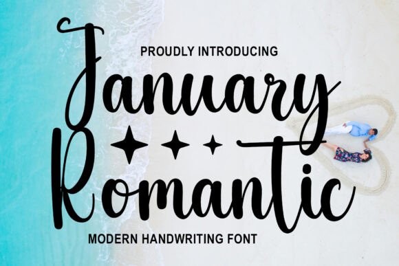 January Romantic: A Handwritten Typeface for Modern Web Design