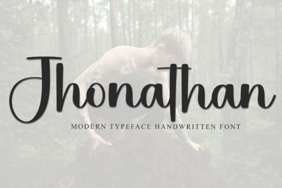 Jhonathan: The Elegant Script Font for Polished Brand Identity