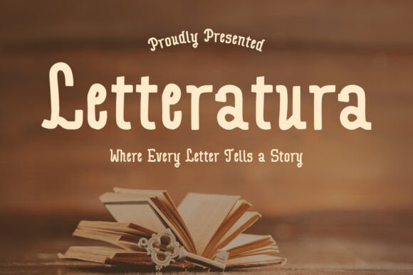 Letteratura Typeface: Elevating Editorial Design with Vintage Charm