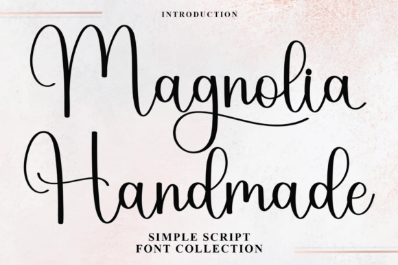 Magnolia Handmade: A Timeless Typeface for Authentic Brand Identity
