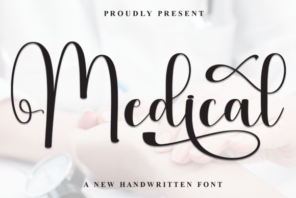 Medical: The Handwritten Font That Brings Warmth to Your Craft Projects