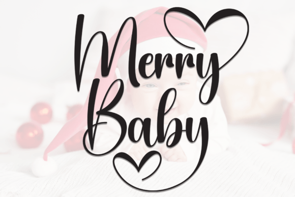 Merry Baby: A Handwritten Script Font for Editorial Elegance
