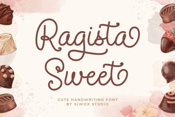 Ragista Sweet: A Modern Script Typeface for Editorial Elegance