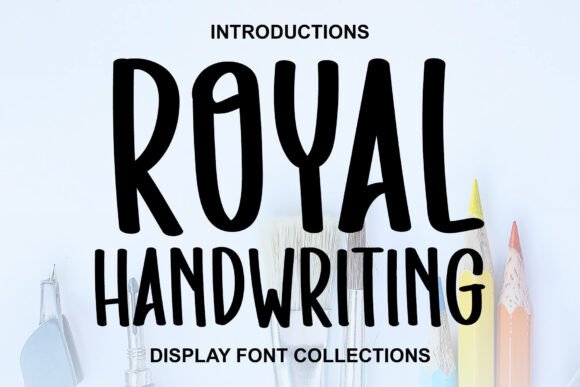 Royal Handwriting: A Polished Script Font for Modern Branding