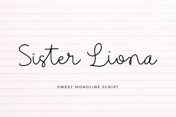 Sister Liona: A Timeless Font for Branding and Design