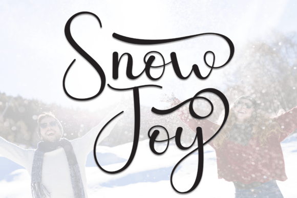 Snow Joy: The Handwritten Display Font for Warm, Polished Branding