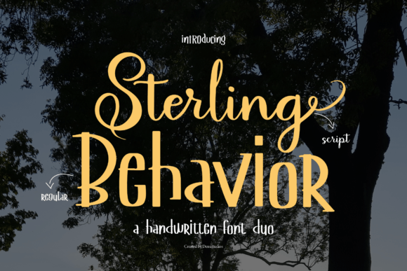 Sterling Behavior: The Typeface That Elevates Campaign Visuals