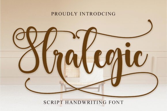 Strategic: A Sweet Handwritten Font for Crafters and Sellers