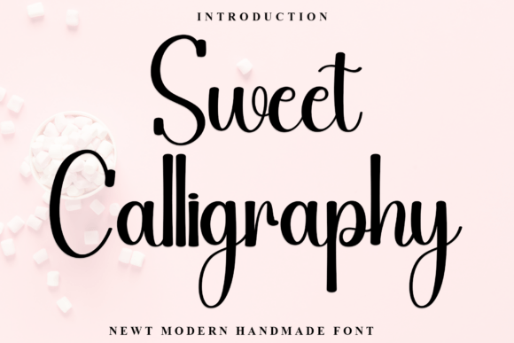 Sweet Calligraphy: The Handwritten Typeface for Modern Web Design