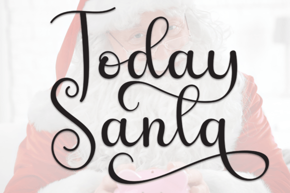 Today Santa: A Playful Typeface for Brand Upgrades